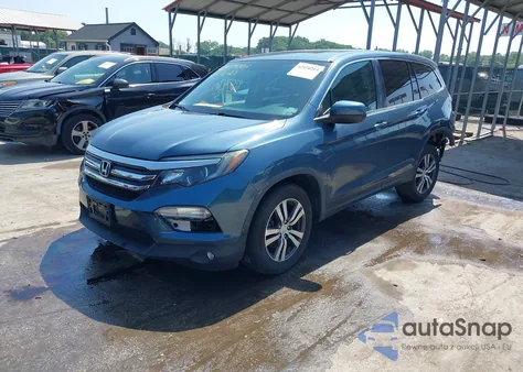 2017 Honda Pilot Ex-L z USA, uszkodzony, nr VIN 5FNYF6H59HB101376